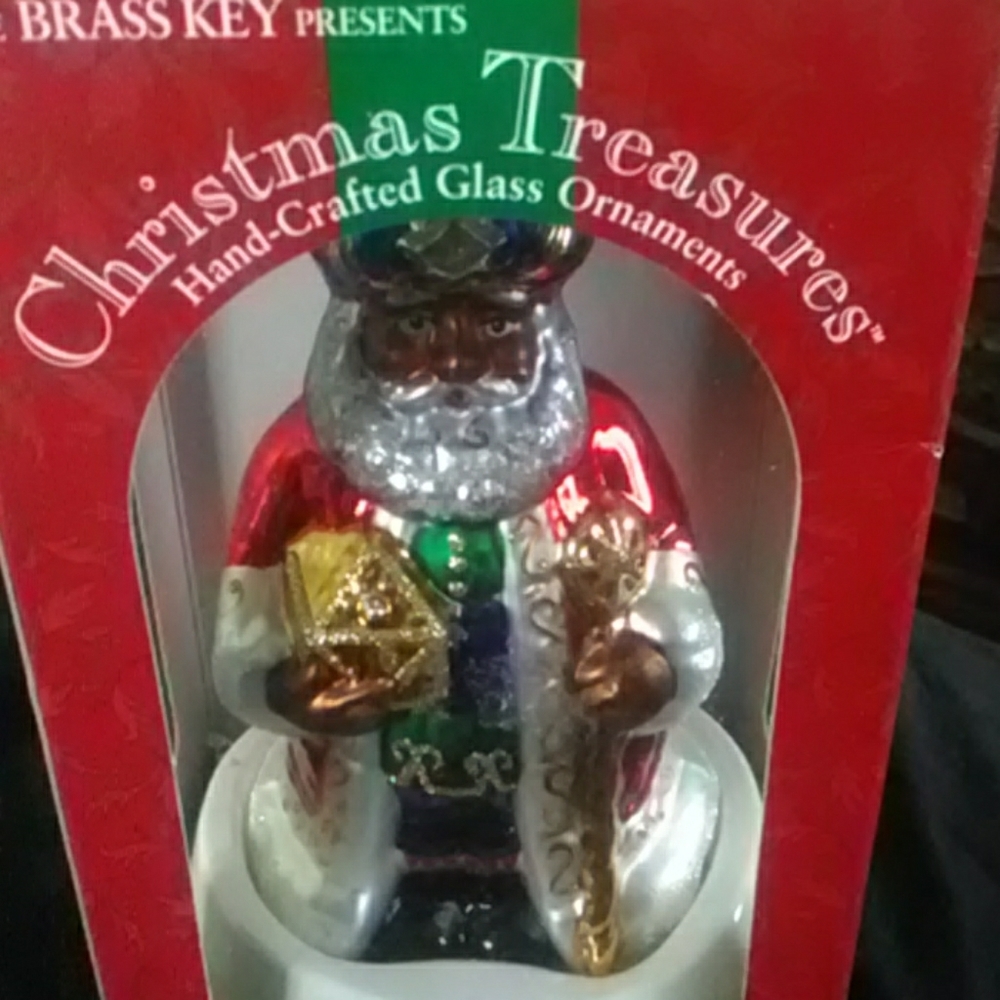 Wiseman Christmas ornament